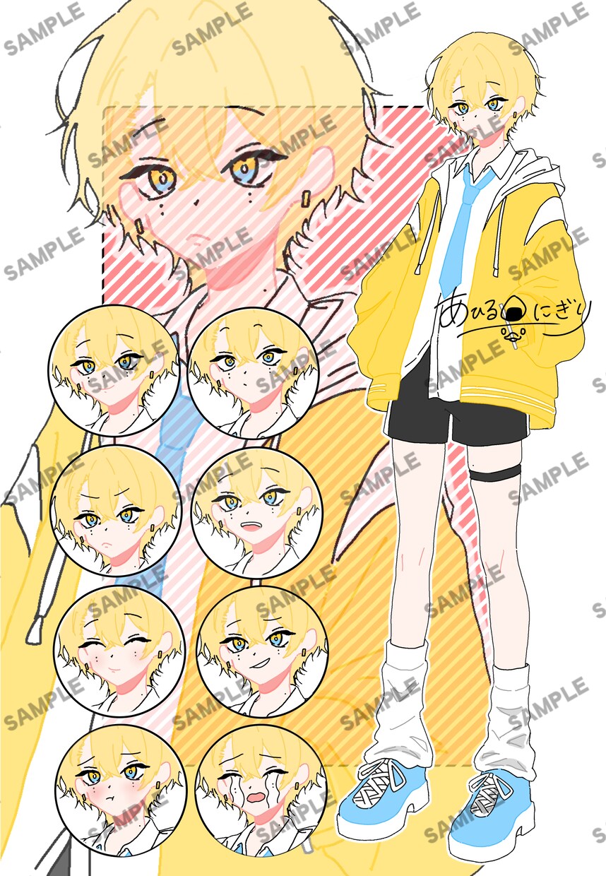 安価で立ち絵イラスト制作承ります 活動者様など向け立ち絵のイラスト制作が必要な方へ イメージ2