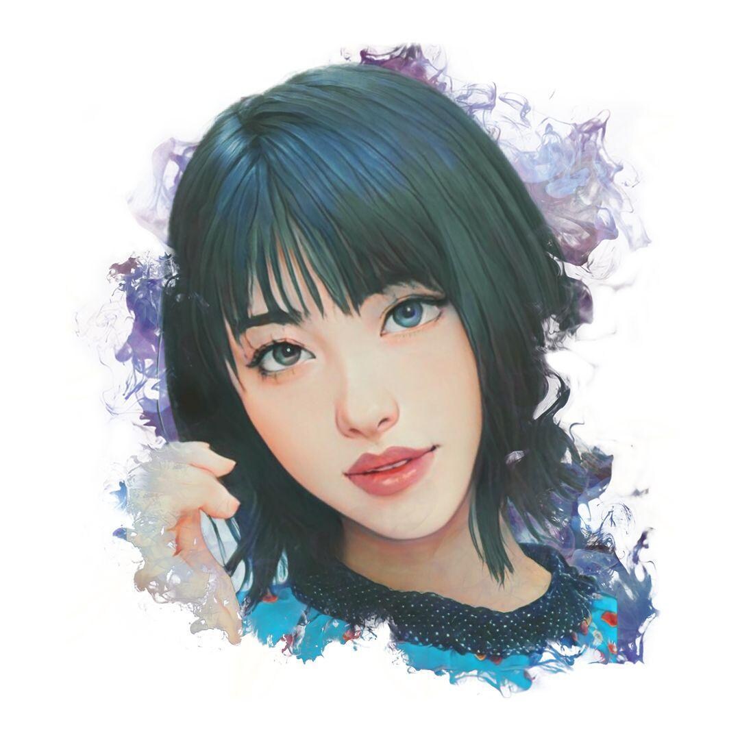 ご希望のイメージに合わせて似顔絵を作成します 表情の微修正、オリジナル背景の作成等、何でもご相談下さい☆ イメージ5