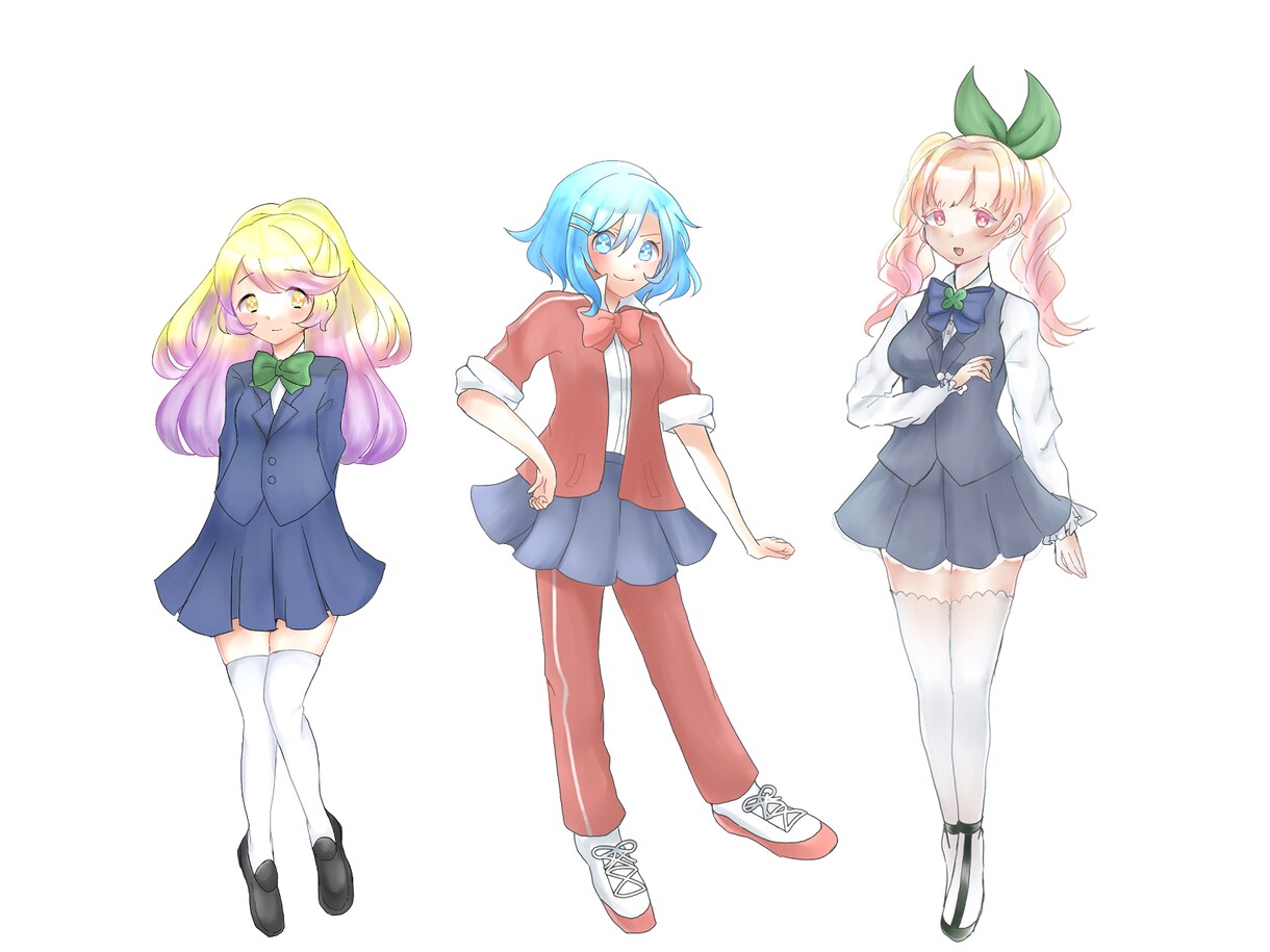 Live2Dパーツ分け立ち絵描きます とにかくVTuberを始めたい方に！ イメージ3