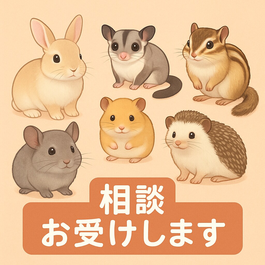 エキゾチックアニマルのお悩み相談お伺いします どんなペットの相談でもOKです イメージ6