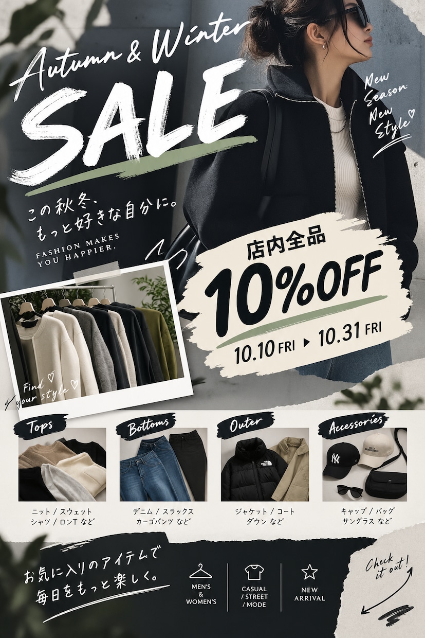 SNSやチラシの画像を見やすく加工します 写真をおしゃれで見やすい画像に加工します イメージ2