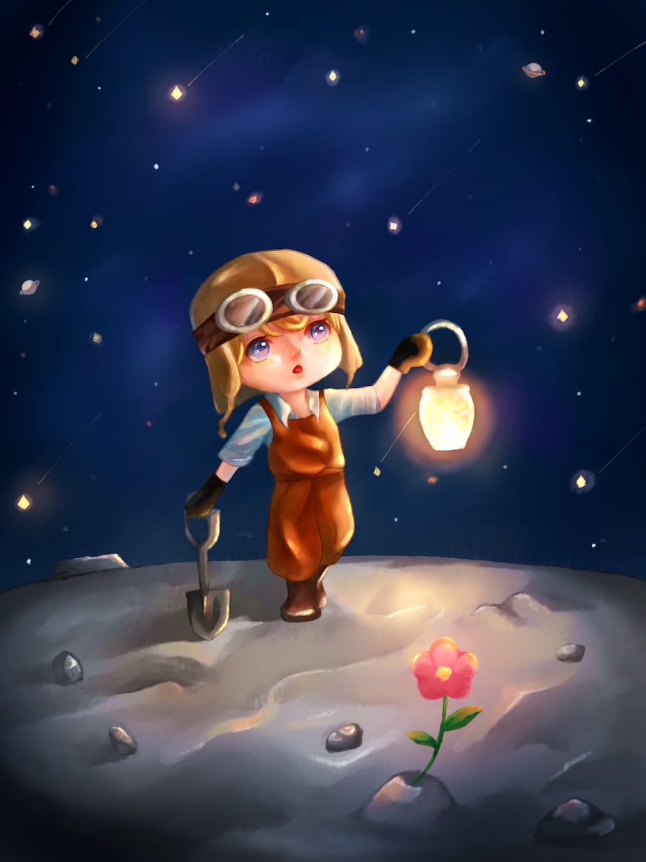 絵本風のイラストを描きます アイコン、1枚絵、立ち絵なんでもOKです！ イメージ1