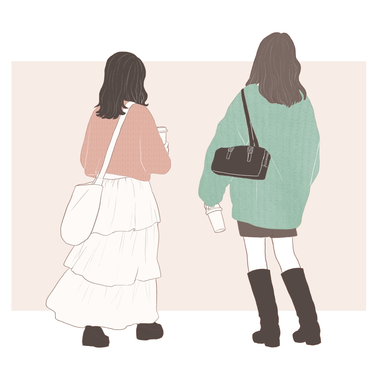 おしゃれな似顔絵イラスト作成いたします 似顔絵・イラスト作成、アイコン、線画、着色、背景等 イメージ2