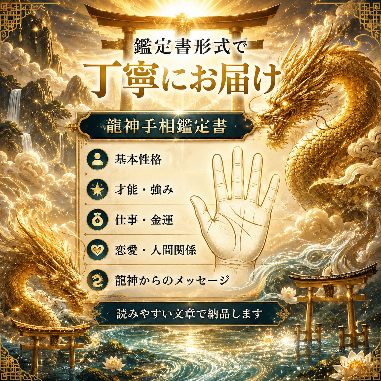 自分が生まれ持っている力を知る事から開運します 誰にも、ちゃんと見てもらえたことがない、あなたへ イメージ5