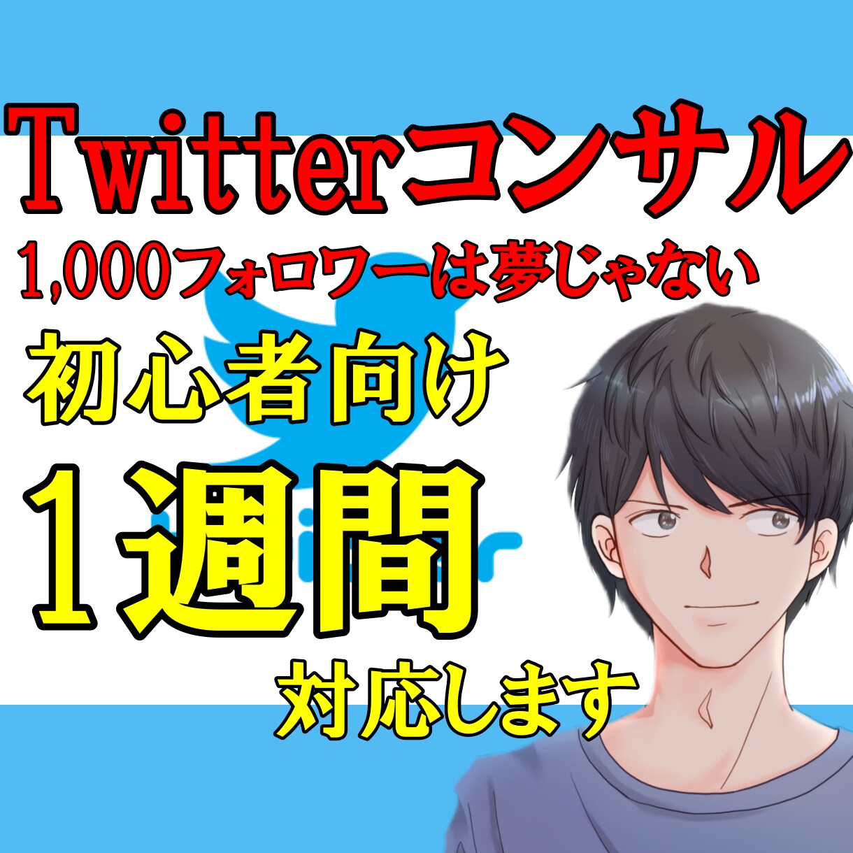 初心者向けTwitterコンサルティングします フォロワー増加のお手伝い致します！！ イメージ1