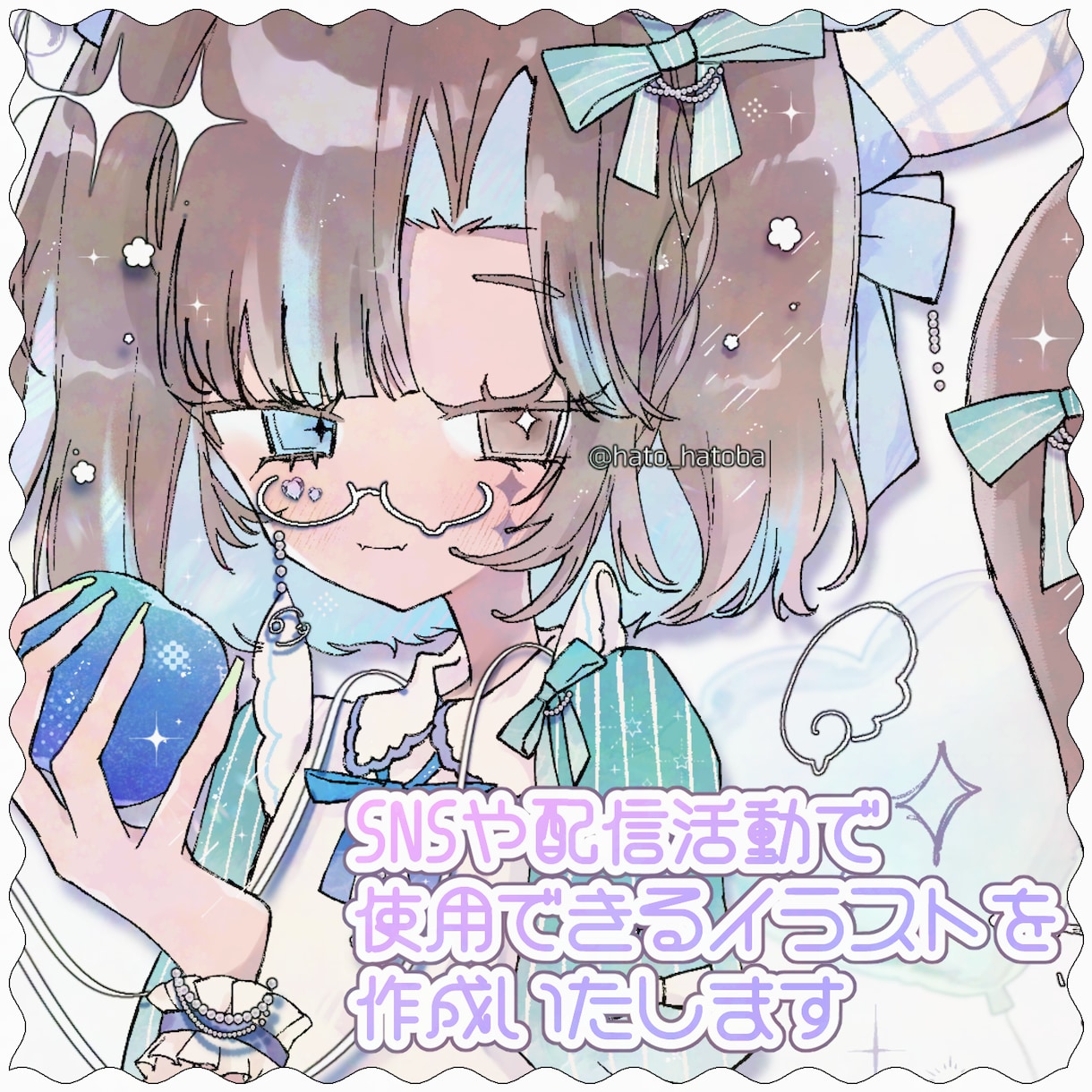 SNS等で使えるキャラクターイラスト作成いたします 総実績135件超✧SNSアイコンから立体グッズまで制作します イメージ1