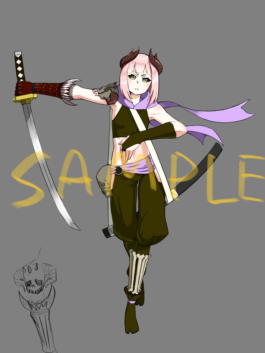 SNSアイコン作成いたします オリジナルキャラクターで独自性を出したい方向け イメージ3