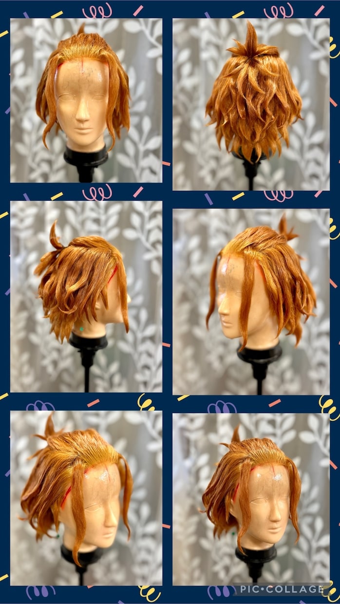 コスプレ用ウィッグオーダーメイド制作承ります お見積もりだけでもお気軽にどうぞ！ イメージ7