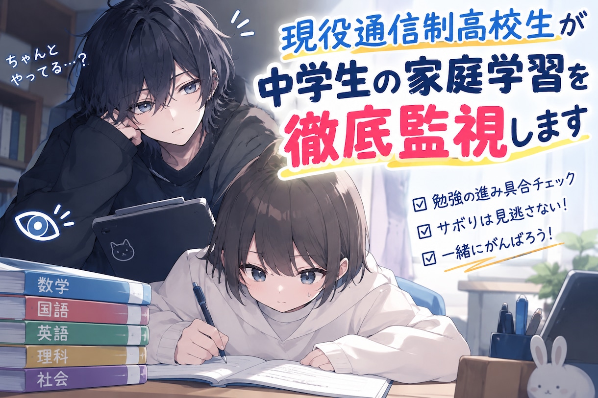 中学偏差値10↑の元特進生が中学生を徹底管理します 中学時代偏差値10UPの計画術！スマホを辞めさせる自習監視 イメージ1