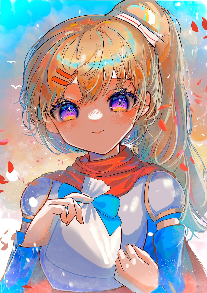 一枚絵、立ち絵、配信・動画サムネイル制作します IRIAM用立ち絵も制作します イメージ4