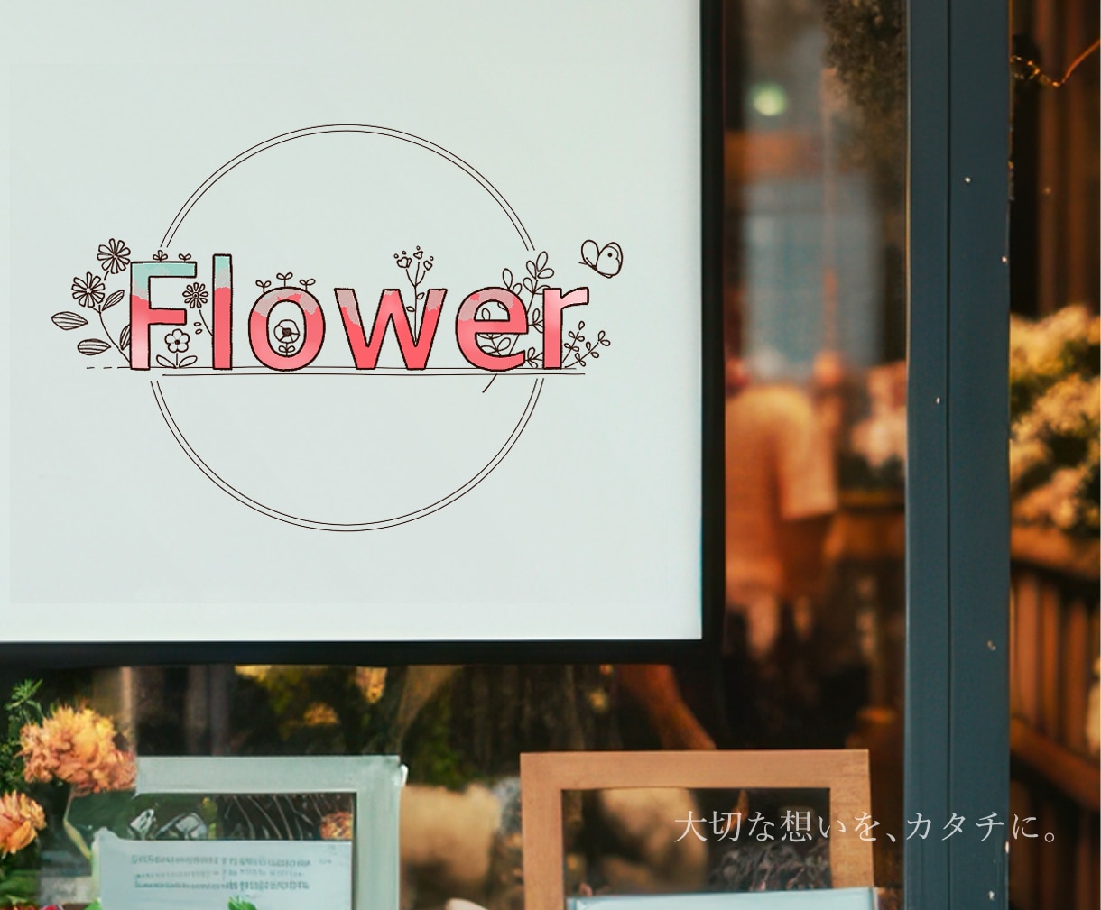 物語を感じる温かい手描きイラストロゴ制作します 小さなお店・サロン・作家さん向け イメージ3