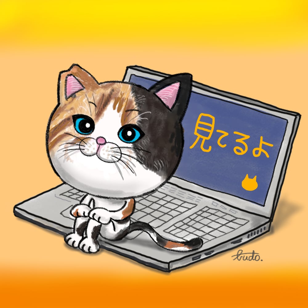 ネコちゃんの似顔絵風デフォルメイラスト描きます SNSアイコンやプレゼント、思い出に★ イメージ8
