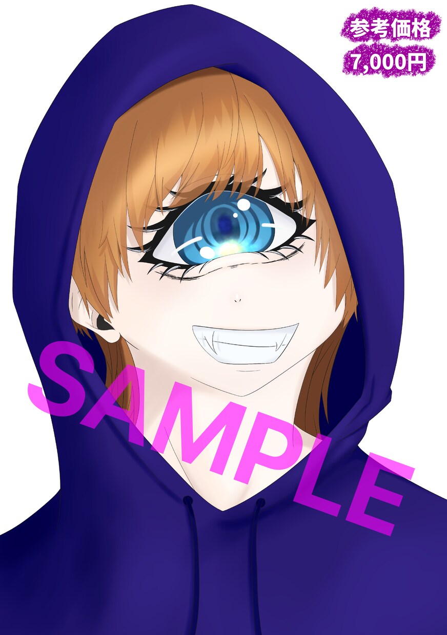 イラスト/グッズ/サムネなどイラスト制作します 無料で3回まで修正！イラスト/アイコン/グッズ/MV/サムネ イメージ4