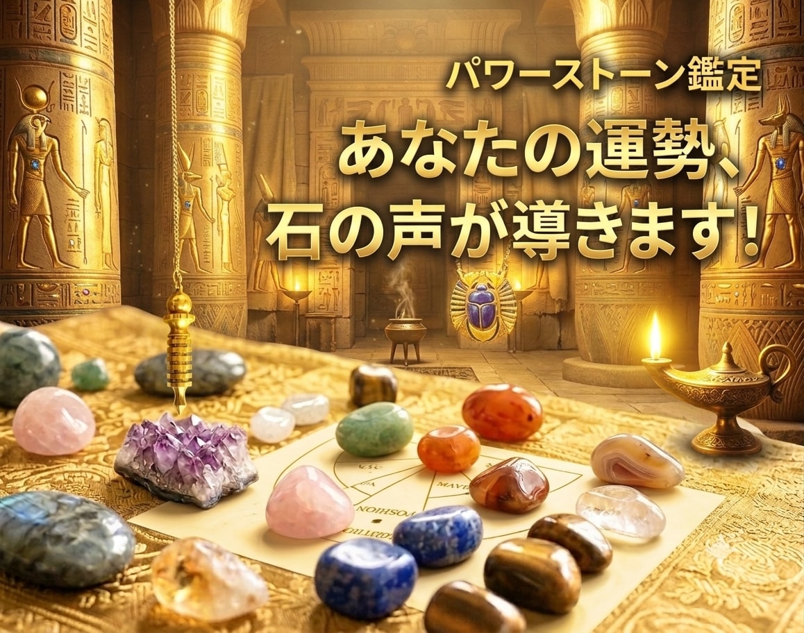 あなたへの開運メッセージ、パワーストーンが伝えます ◇偶然ではありません。今、石から届く神秘のメッセージ イメージ1