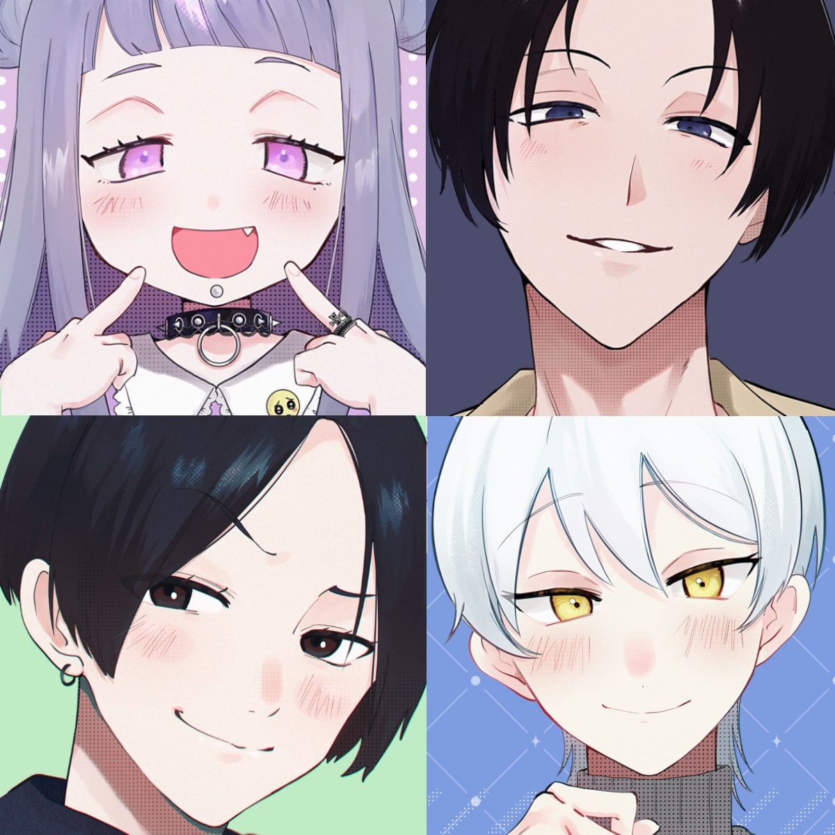 表情豊かなオリジナルSNSアイコンお描きします 様々なテイストにお応えいたします、お気軽にご相談ください イメージ4