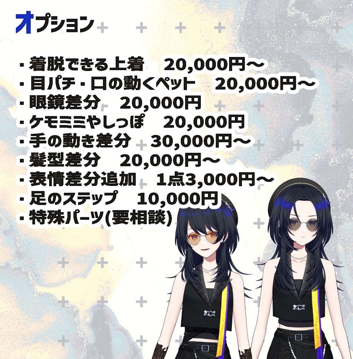 トラッキングだけでも表情豊かなモデルを制作します イラスト〜モデリングまで全てお手伝いいたします イメージ5