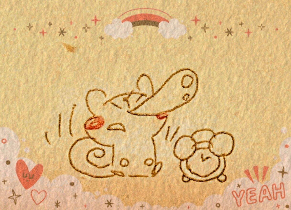 可愛い動物達の手描きボールペンイラストを描きます ボールペンで描く手描きで可愛い動物達 イメージ6