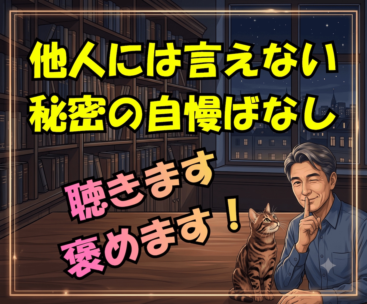 じまん話✅️くだちゃい⭐ほめます♥️自然に驚きます 雑談OK✅️ささいな事⭕️ほめて欲しい事⭕️なんでもOK✅️ イメージ3