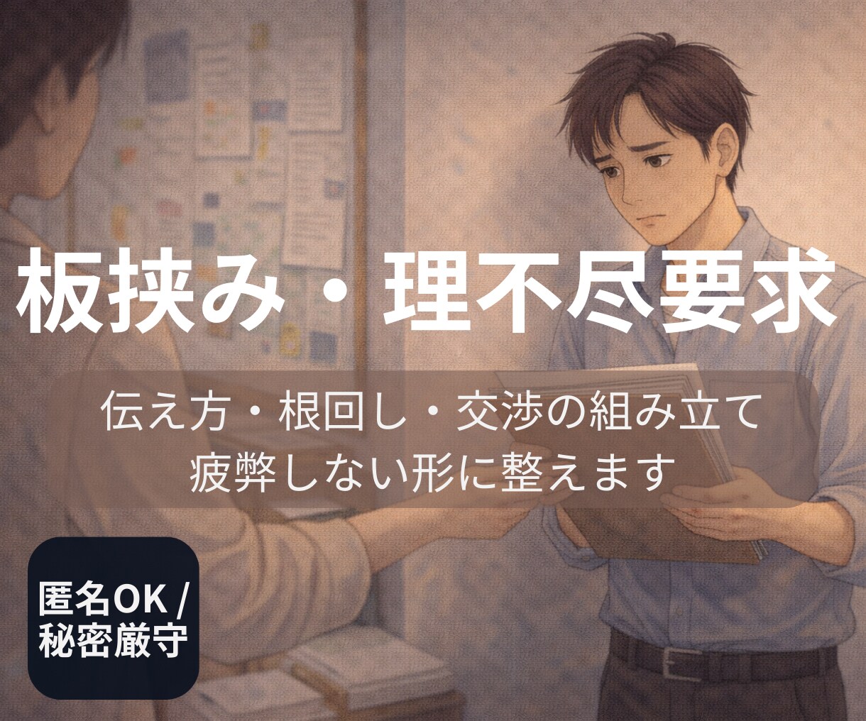 男性保育士の職場不安を整理します 距離感・誤解・保護者対応を電話整理 イメージ8