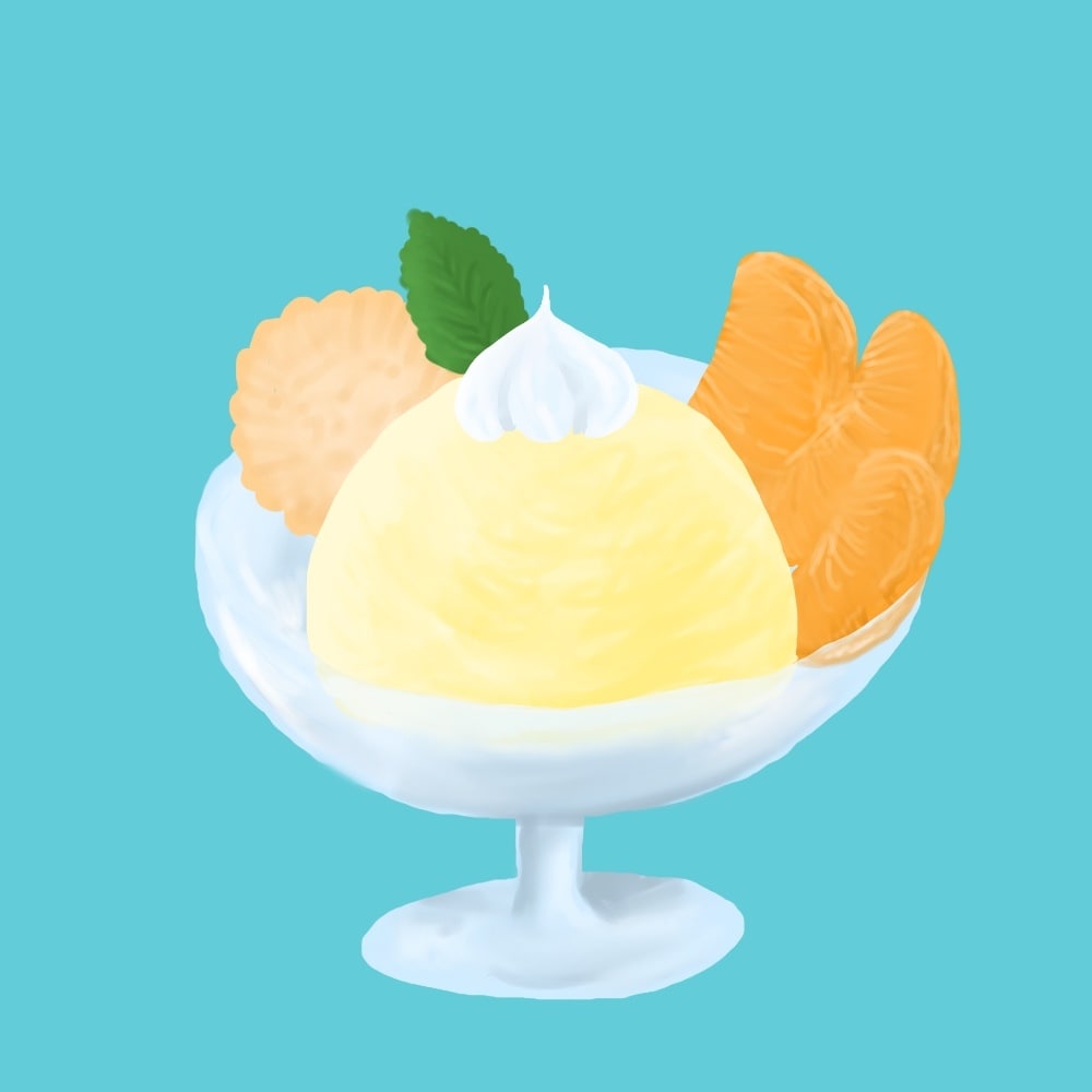 ほんわかスイーツ、食べ物描きます ほんわかテイストの食べ物やスイーツ画をお描きします。 イメージ1