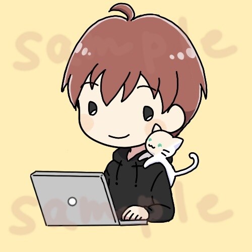 ゆるほわっと可愛い！親しみやすいアイコン描きます ◎配信の立ち絵に◎SNS・ブログに親近感◎修正無制限 イメージ9