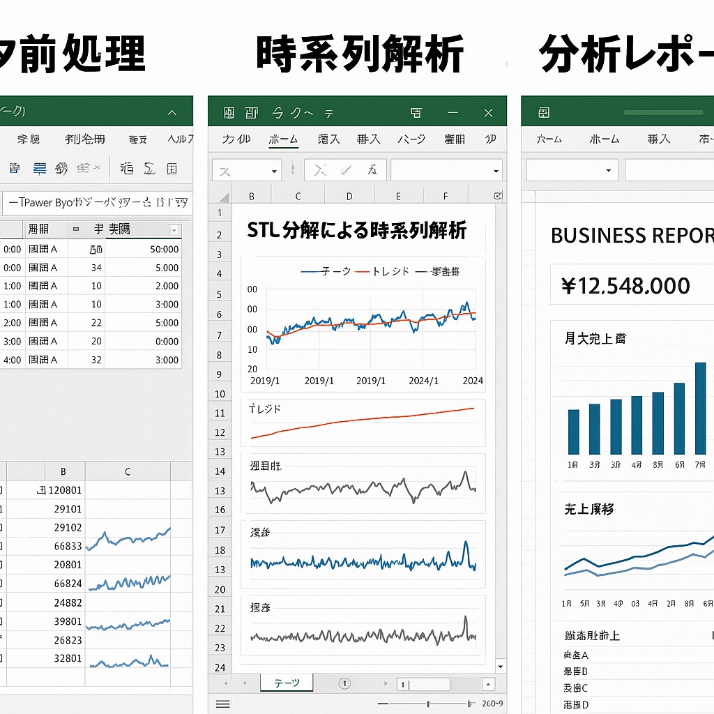 最安！売上や財務などの時系列データを分析代行します プロのデータサイエンティストによる分析支援をご提供します イメージ1