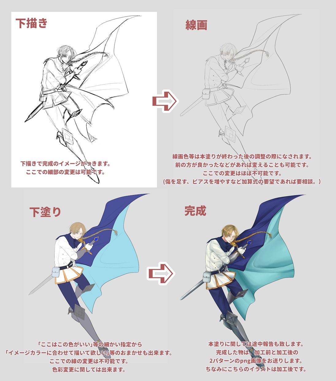 イラストや立ち絵、アイコンの依頼などができます イラスト依頼受け付けてます！ダウナーをお求めの方是非！ イメージ3
