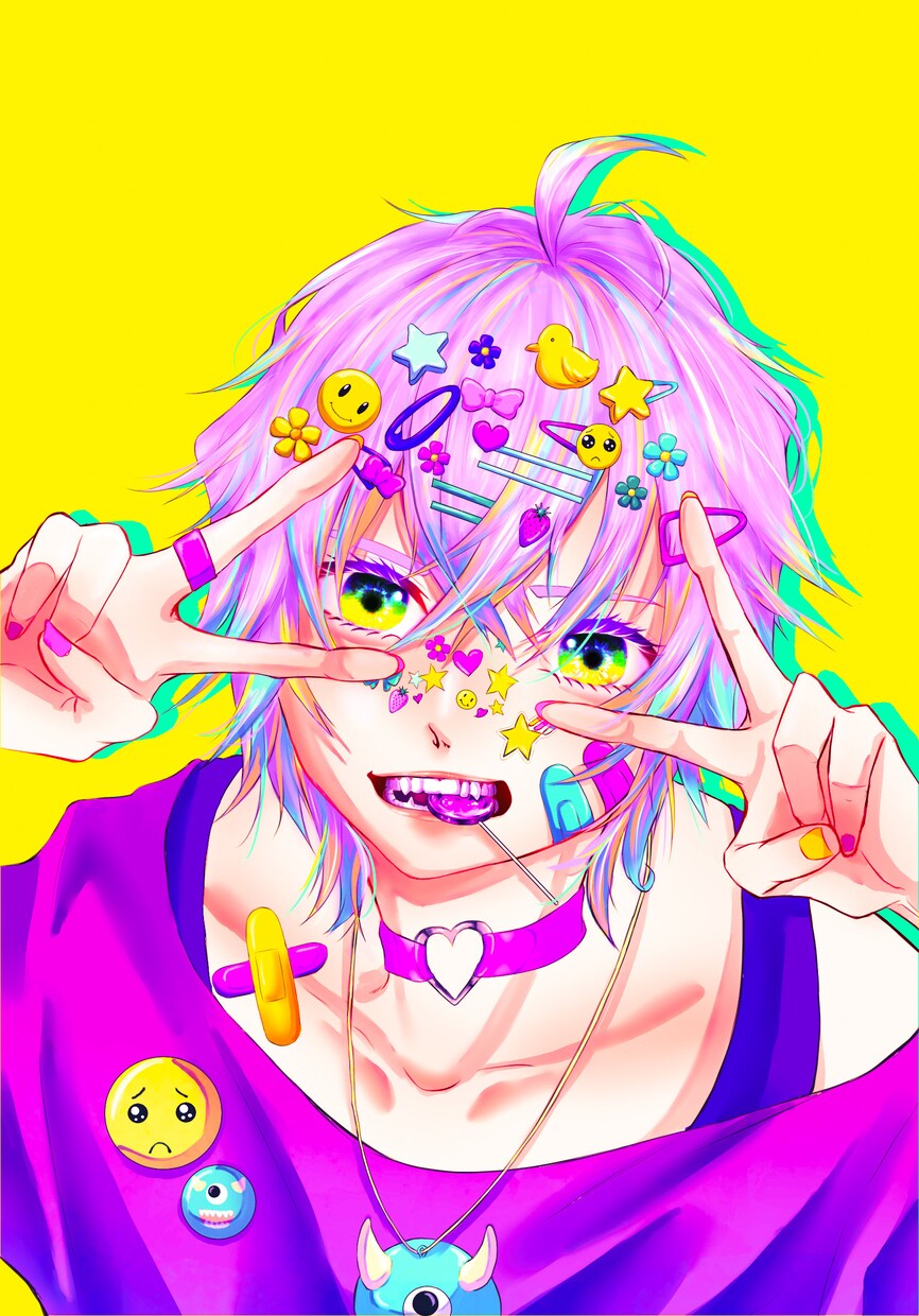 かわいい男の子/かっこいい男の子を描きます 自分用に動画のサムネイルにどうぞ！ イメージ6