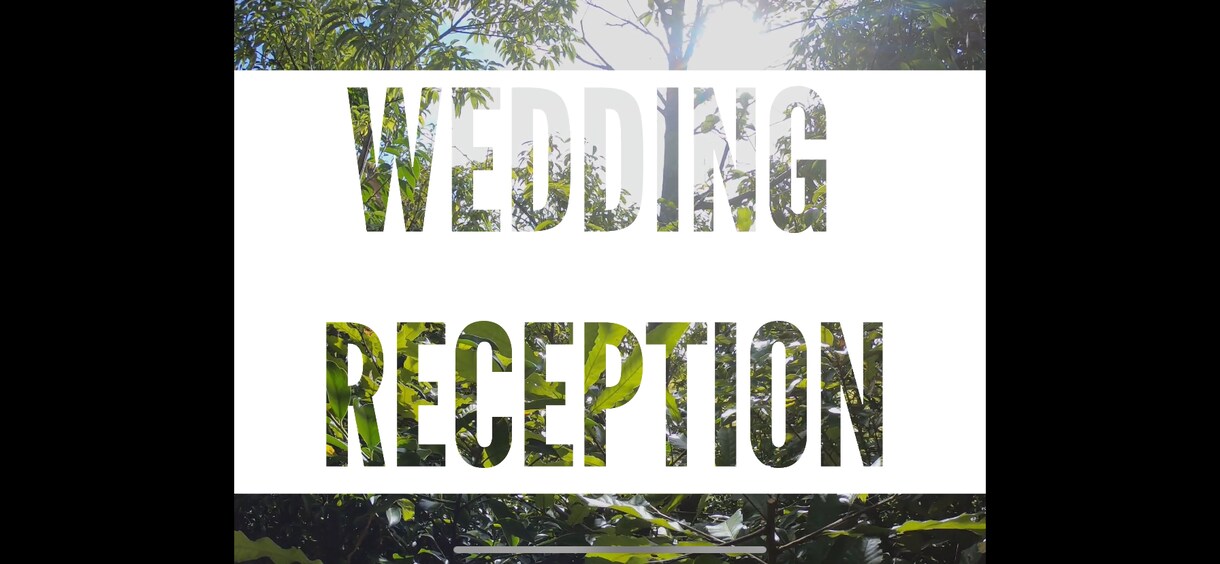 結婚式のオープニングムービーを作成します 幸せのお手伝いをさせてください！ イメージ3