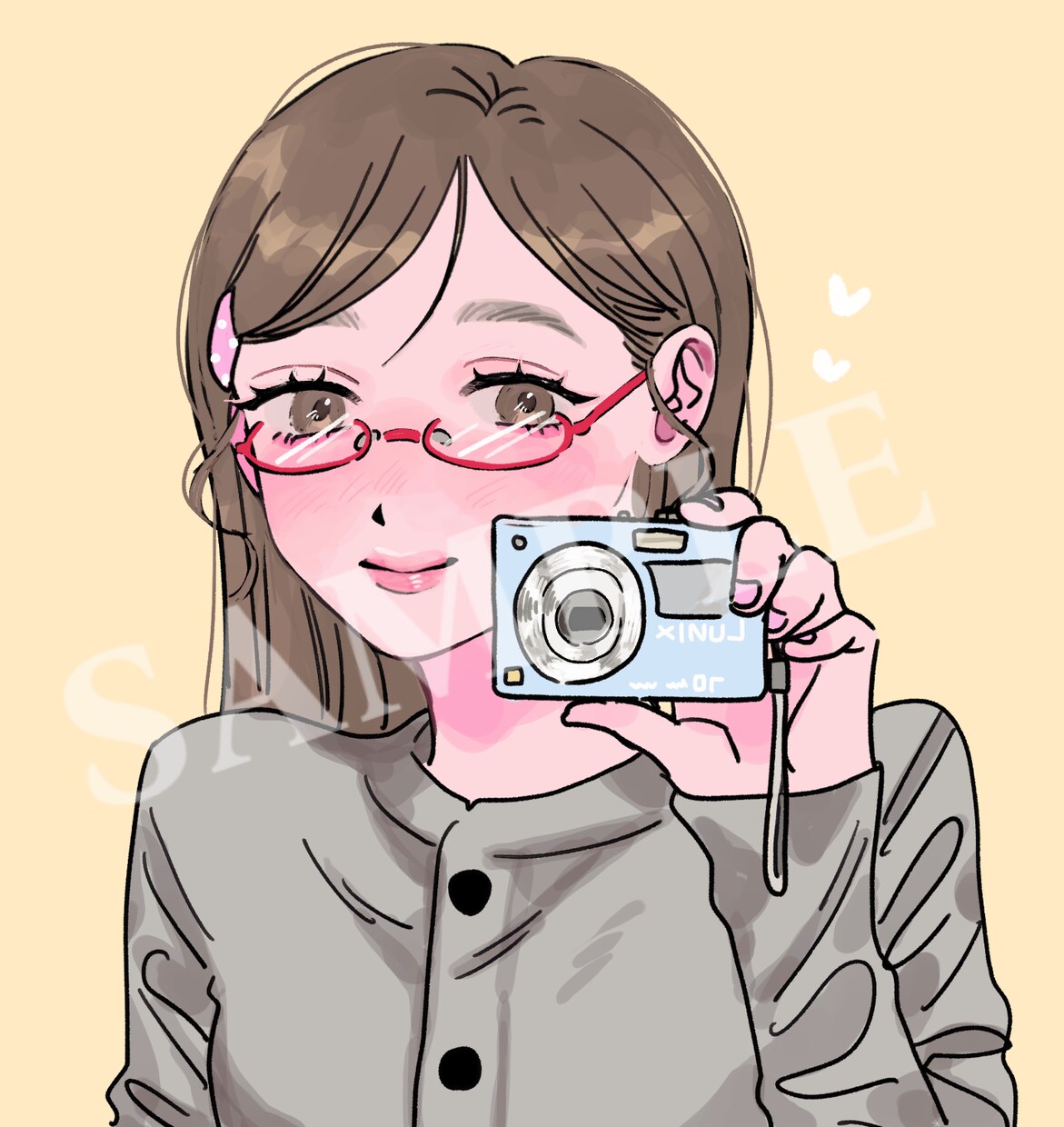 韓国っぽイラスト/SNSアイコン描きます アイコン・サムネ・似顔絵プレゼント・挿絵などに！ イメージ4