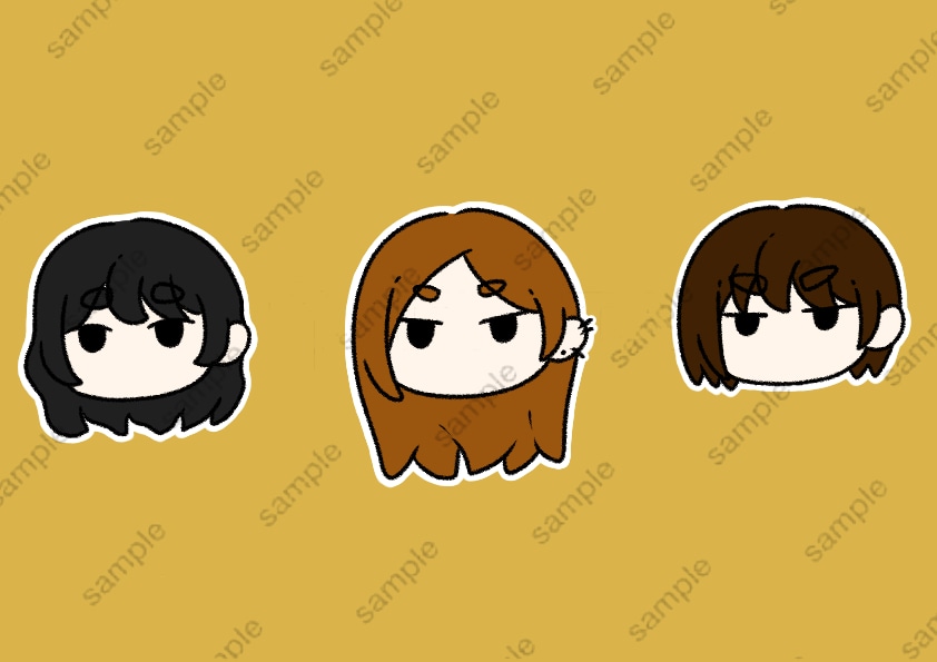 ミニキャライラストの可愛いアイコンを描きます 自分だけのイメージキャラクターアイコンが必要な方へ イメージ2