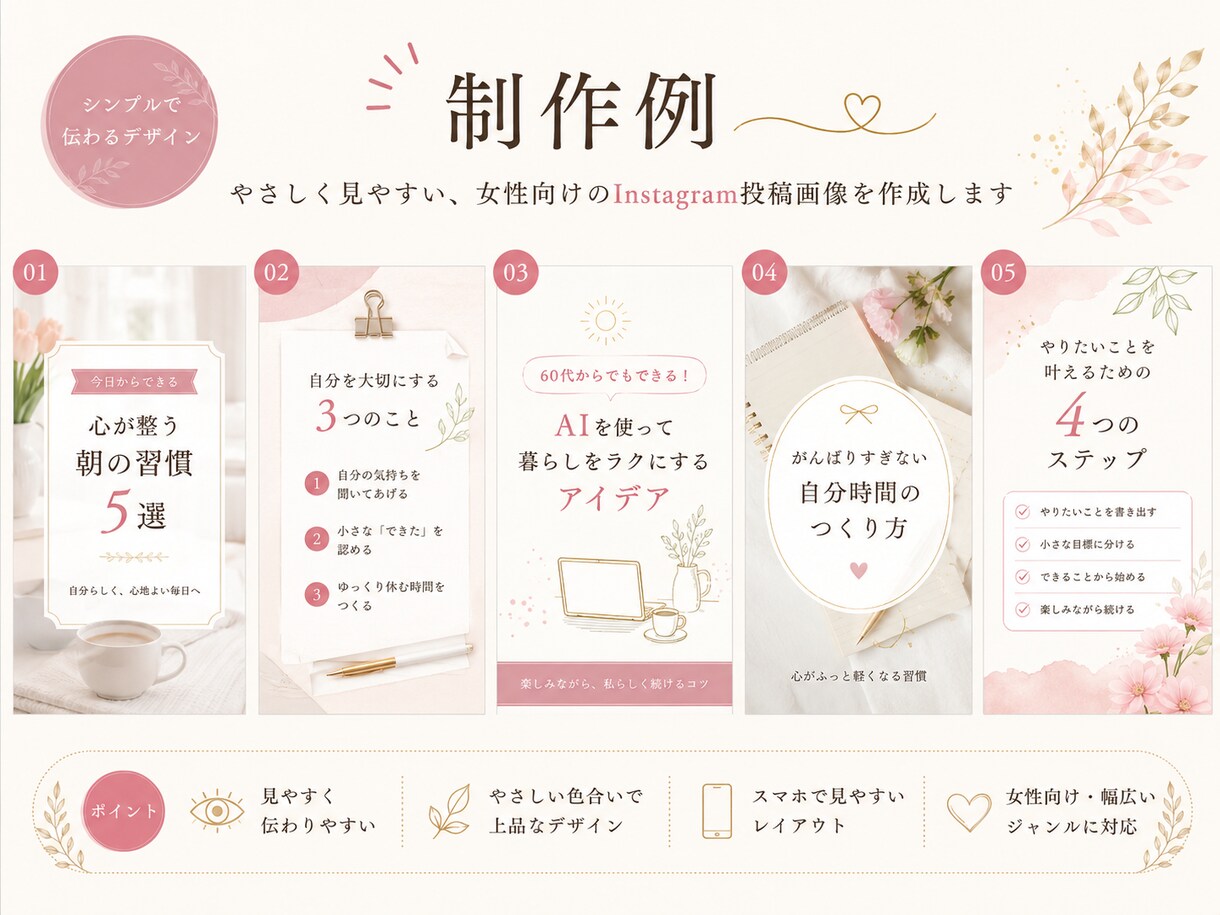 メルカリの商品説明文を４点まとめて作ります 面倒な作業をお任せ。写真と商品情報を送るだけで出品文を作成 イメージ2