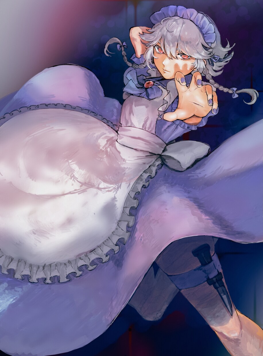 イラスト制作します 伏し目やダークな表情、かっこいい女性が得意です！ イメージ3