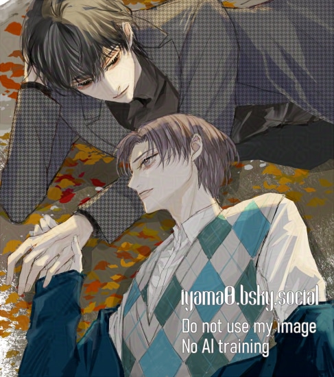 11月枠受付中 小説本表紙等・イラスト作成受付ます 観賞用・同人誌・動画等に、低彩度　大人向けの装丁や女性向美男 イメージ2