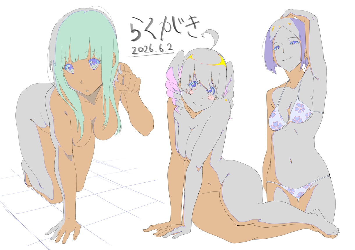 アニメ塗りのご希望に沿ったイラスト描きます アイコンや配信内でのイラストなどに イメージ2