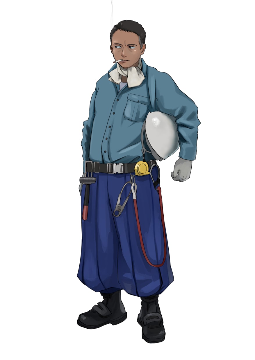 かっこいいキャラクターデザイン、立ち絵承ります ゲームやTRPG、小説などの人物イラストを描きます！ イメージ5