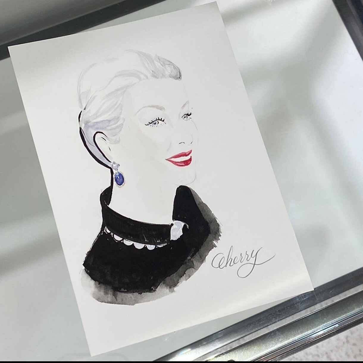 女性らしい洗練されたタッチでポートレートを描きます ハイブランドから依頼多数の女性らしいテイストでバストアップを イメージ4