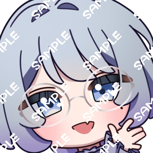 配信用のスタンプ・バッジイラストを作成いたします SDイラスト（バストアップ）、ゆるキャラ対応可能 イメージ3