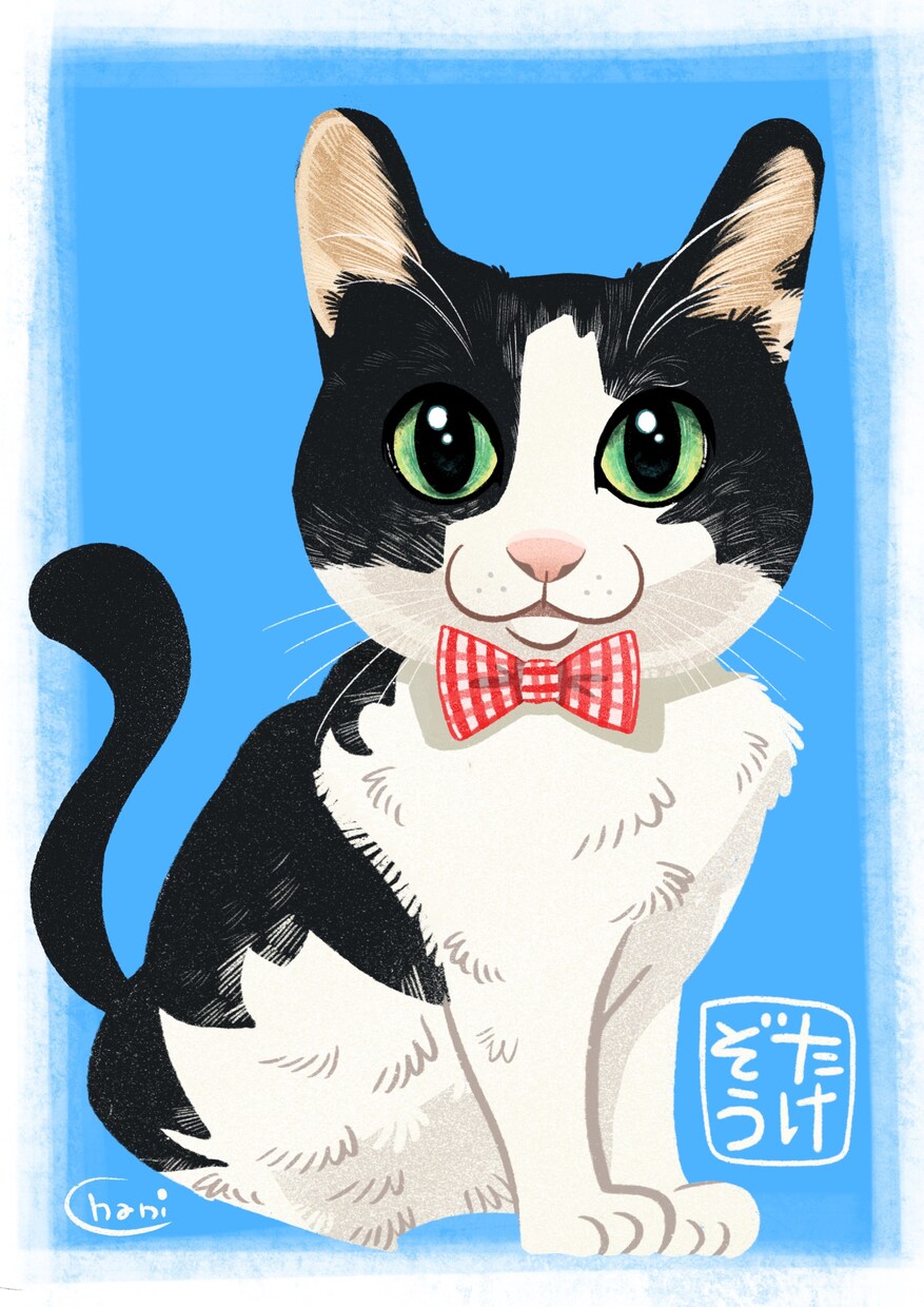 ペットをかわいくキャラクタータッチで描きます 似てる！かわいい！うちの子らしさをモットーに動物全般描けます イメージ10