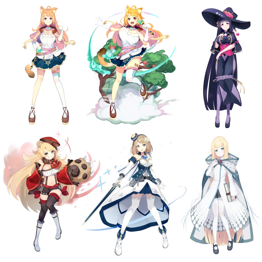色鮮やかなキャライラスト制作お受けいたします ＳＮＳアイコン・一枚絵など...なんでもご相談ください！ イメージ5