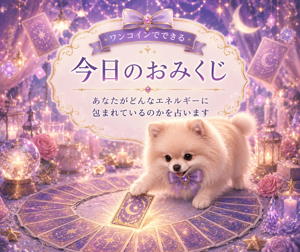 おみくじ☆今日のエネルギーを占います 今日のあなたはどんなエネルギーに包まれているのでしょうか？ イメージ1