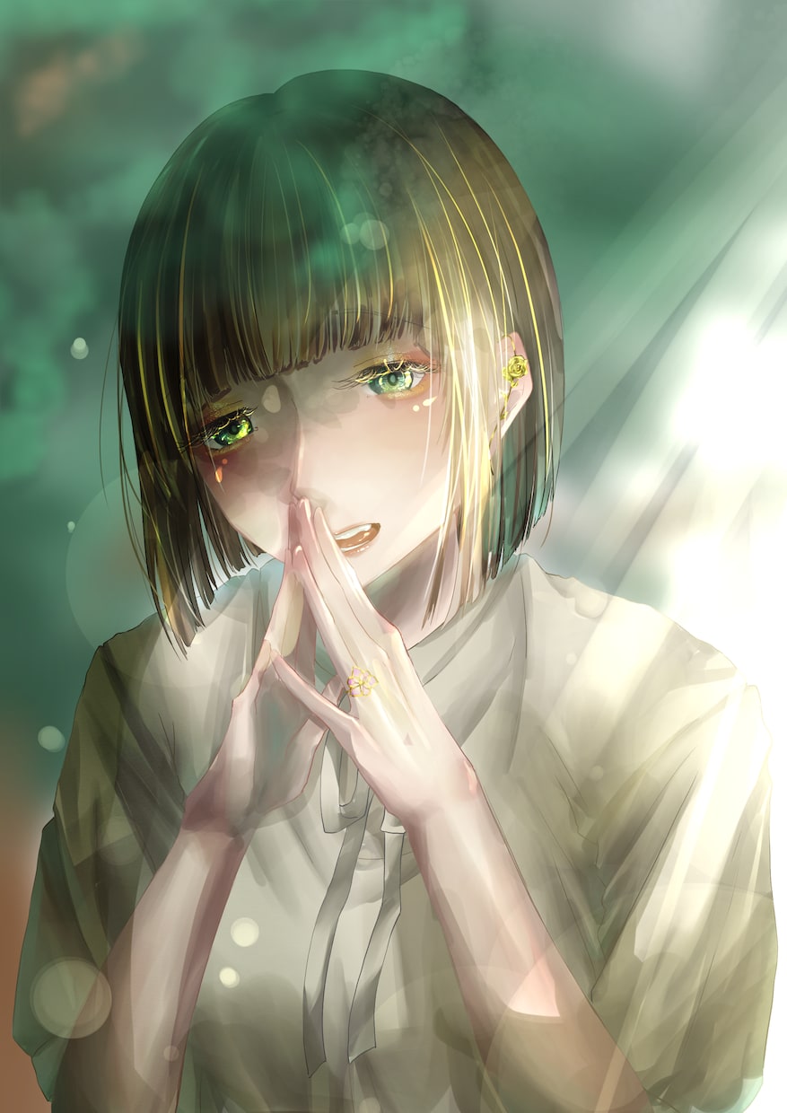 アイコン、イラスト、立ち絵等描きます 女の子や、中性的、クールっぽい子を得意としております イメージ2