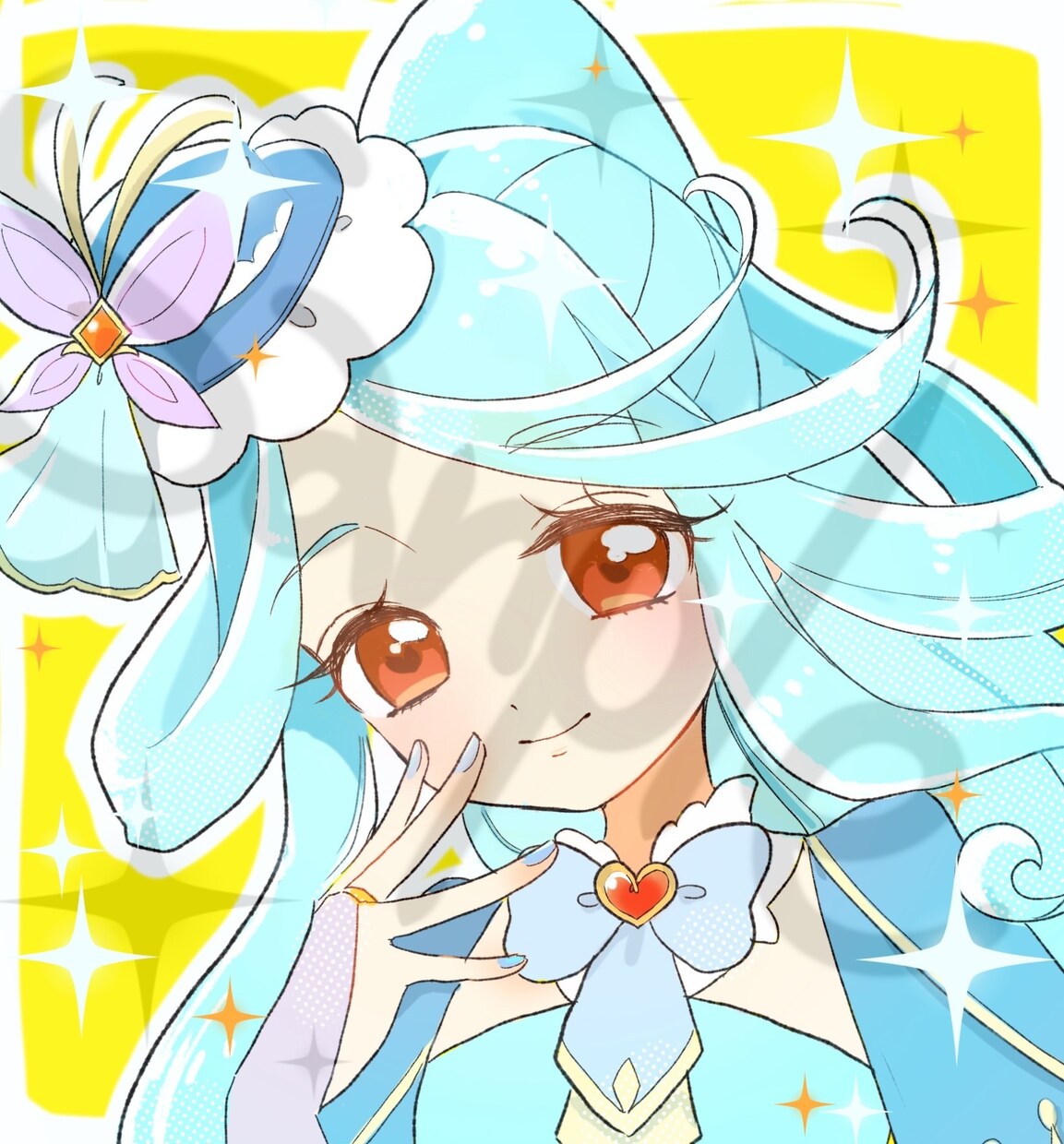 キラキラ可愛い♡オリジナルキャラクターを描きます SNSアイコン、創作キャラ、活動用イラストなどにおすすめ！ イメージ7