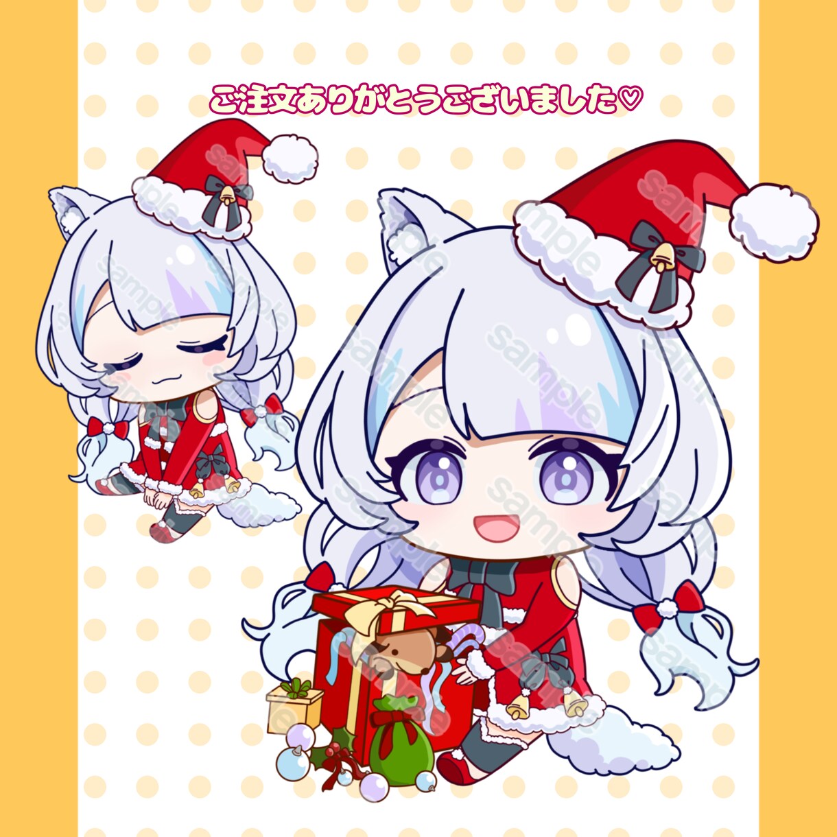 激安！リピーター特典あり！目立つミニキャラ描きます ざっくりなイメージで大丈夫！質問に答えるだけの簡単作成♪ イメージ6