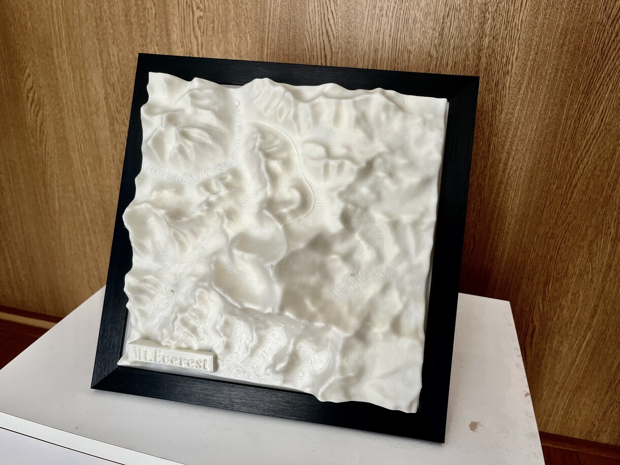 3Dデータと3Dプリンタで世界中の地形図作成します 日本国内では1m間隔の分解能、海外では30ｍ間隔の分解能 イメージ7