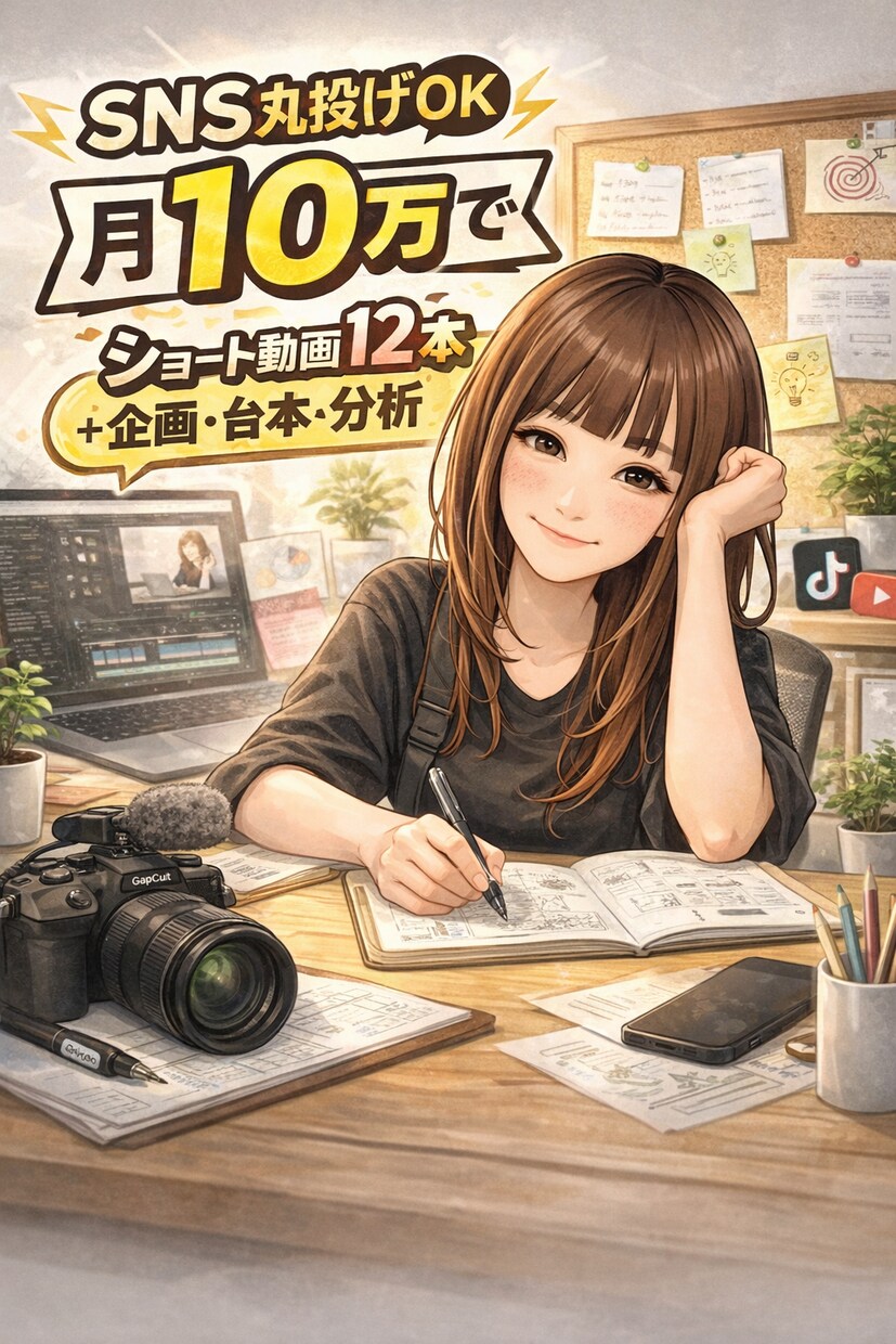 Instagram運用・投稿設計改善サポートします Instagram動画＋設計伴走｜少数精鋭で長期支援します イメージ1