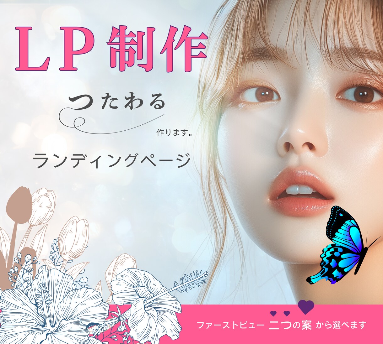 伝わるランディングページ制作します 目を引くファーストビューと整理された情報設計でCVR改善 イメージ1