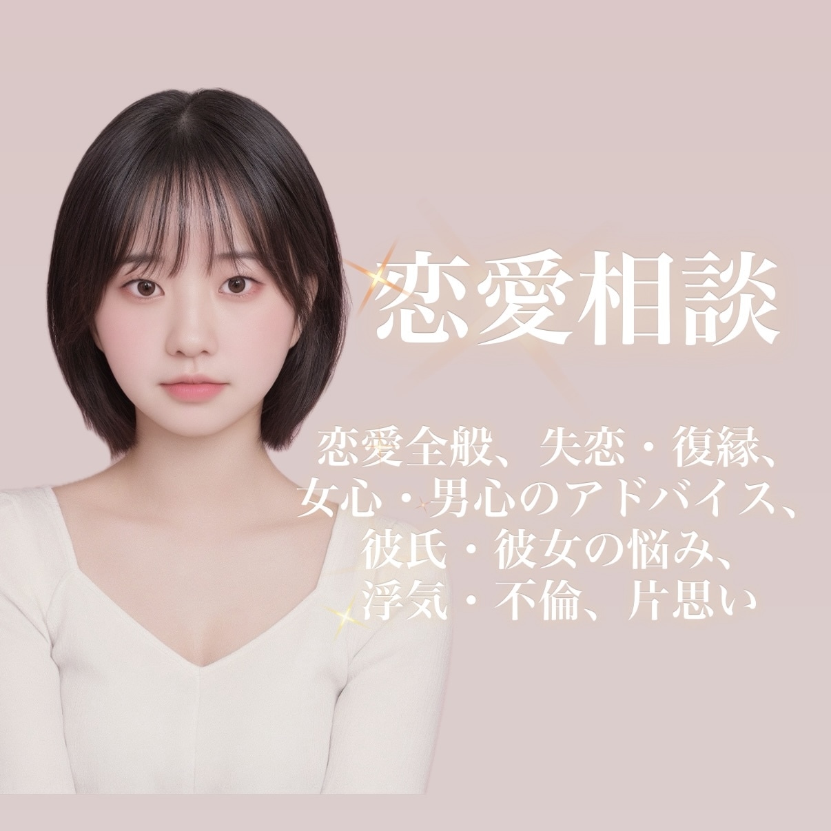 精神科看護師が恋愛の不安に寄り添います 恋の迷いと心の悲鳴、どちらも逃さず受け止めます。 イメージ1
