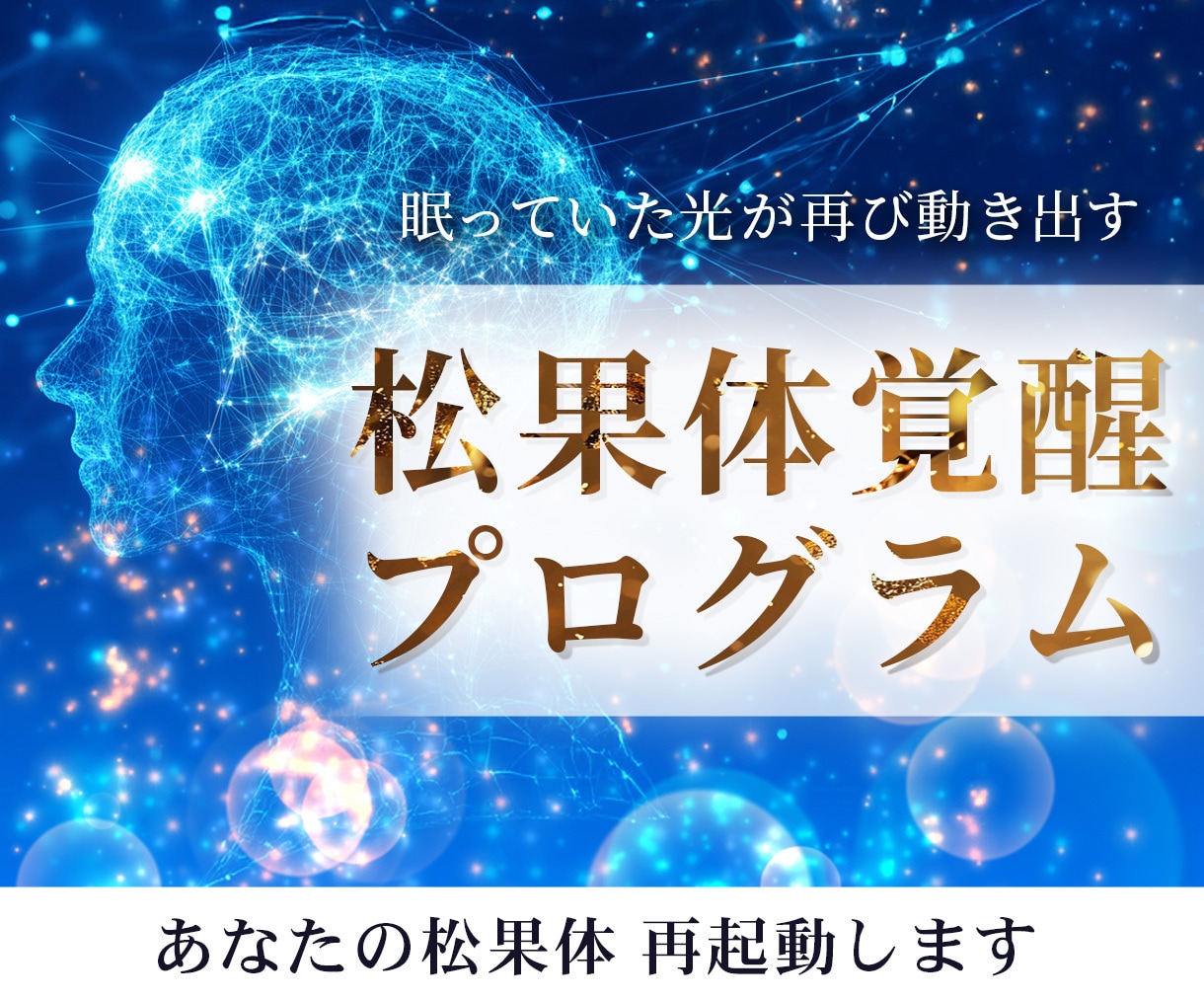 松果体再起動プログラム！覚醒エネルギーワークします 松果体アクティベーションセッション☆あなたの光、再び動き出す イメージ1