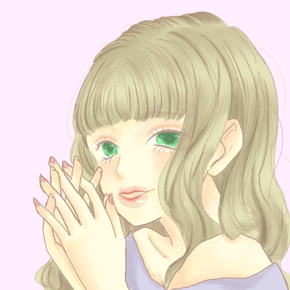 リアル寄りな女性のアイコン描きます 水彩風でおしゃれに可愛く仕上げます！ イメージ3